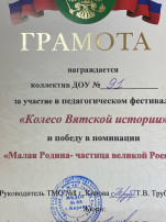 "Колесо Вятской истории" "Колесо Вятской истории".